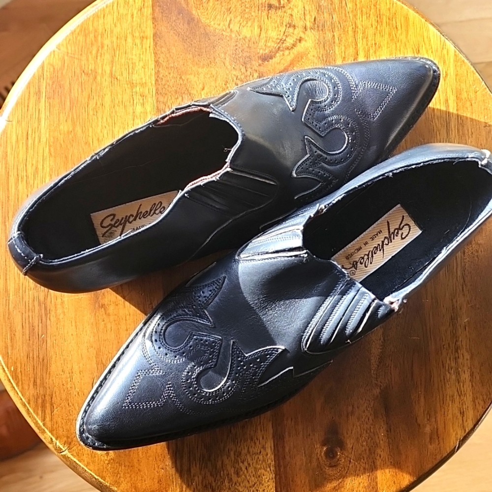 Seychelles Black Western Booties Women's Size 6.5 - Picture 13 of 13